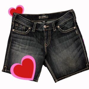 SILVER JEANS Women's Suki Denim Shorts